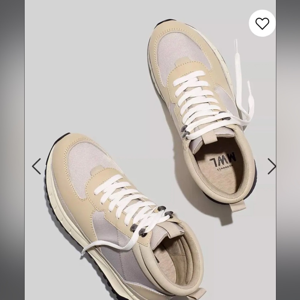 Madewell Sneaker boots, size 11
